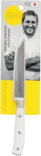 Cook with Curtis Double Serrated Utility Knife