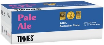 Coles Tinnies Pale Ale Cans 24x375mL offer
