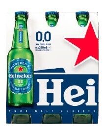 Coles Heineken 0.0 Bottles 6x330mL offer
