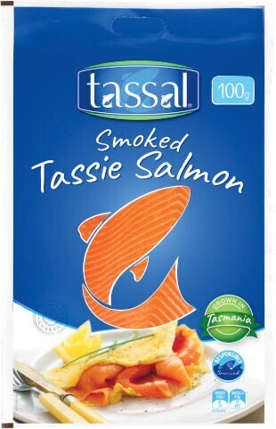 Coles Tassal Tasmanian Sliced Smoked Salmon 100g offer