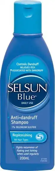 Coles Selsun Blue Anti Dandruff Shampoo 200mL offer
