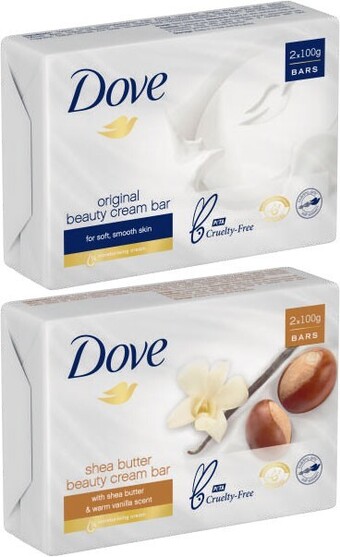 Coles Dove Beauty Bar Soap 2 Pack offer
