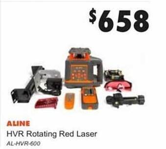 United Tools Aline Hvr Rotating Red Laser offer