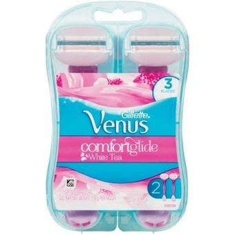 Coles Gillette Venus Comfortglide White Tea Disposable Razors 2 Pack offer