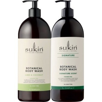 Coles Sukin Botanical Body Wash Pump 1 Litre offer