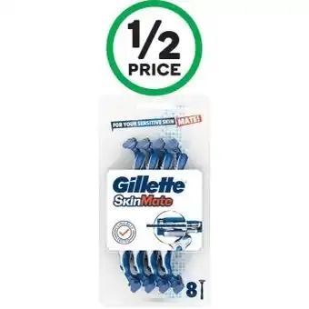 Gillette Skinmate Disposable Razors Pk 8