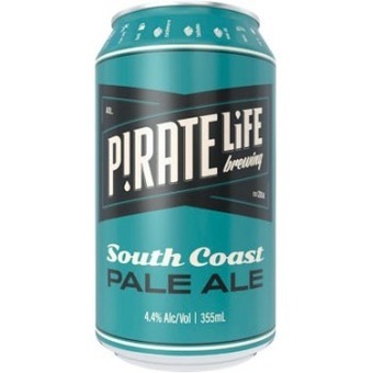 Woolworths Pirate Life Brewing South Coast Pale Ale Cans 4x355ml offer