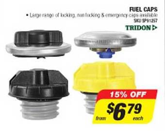 Fuel Caps Tridon
