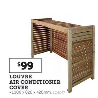 Louvre Air Conditioner Cover