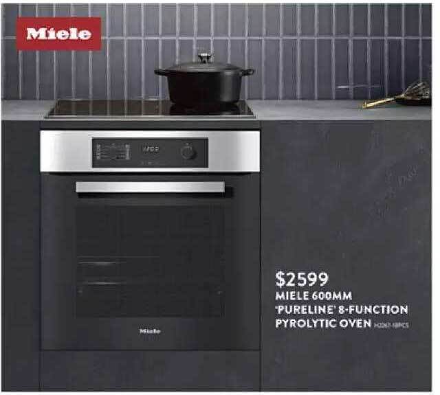 miele 600mm wall oven