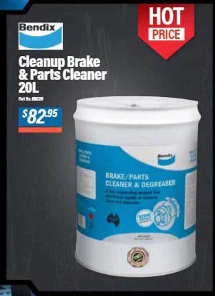 Cleanup Brake & Parts Cleaner 20l Bendix offer at Burson Auto Parts