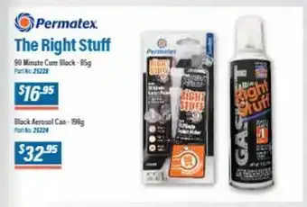 Burson Auto Parts Permatex The Right Stuff offer