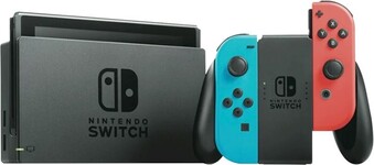 Nintendo Switch MK8 Deluxe + Nintendo Switch Online 3 Month Bundle - Neon