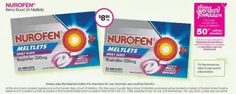 Priceline Nurofen Berry Bust 24 Meltlets offer