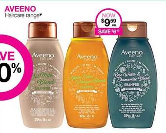 Priceline Aveeno Haircare Range offer