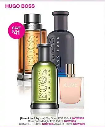 Priceline Hugo Boss offer
