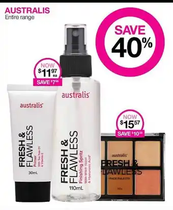 Australis Entire Range