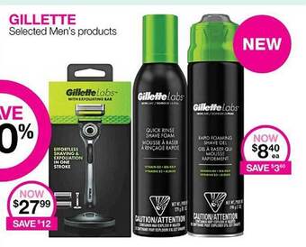 Priceline Gillette Selected Men's Products offer