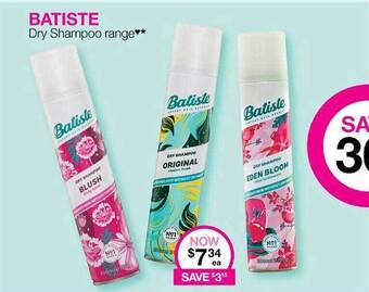 Priceline Batiste Dry Shampoo Range offer