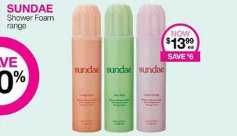 Priceline Sundae Shower Foam Range offer