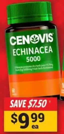 Cenovis Echinacea 5000 60 Capsule