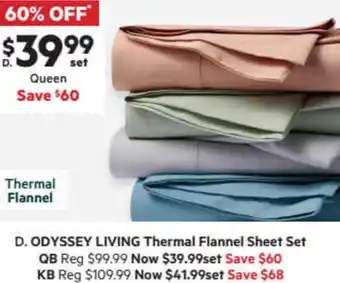 Harris Scarfe Thermal Flannel Sheet Set QB offer