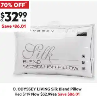 Harris Scarfe Silk Blend Pillow offer