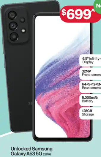 Australia Post Unlocked Samsung Galaxy A53 5G 23076 offer