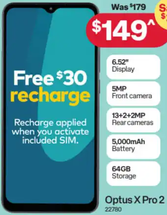 Australia Post Optus X Pro 2 22780 offer
