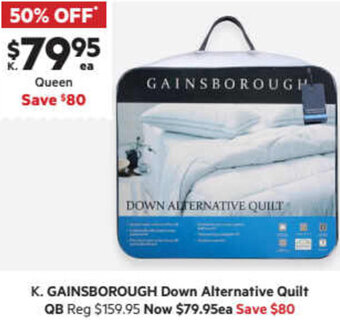 Harris Scarfe Down Alternative Quilt QB offer