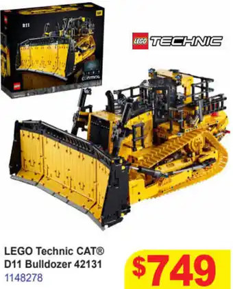 Mr Toys Lego Technic CAT D11 Bulldozer 42131 1148278 offer