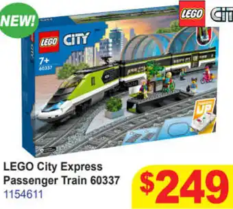 Mr Toys Lego City Express Passenger Train 60337 1154611 offer