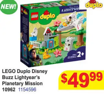 Mr Toys Lego Duplo Disney Buzz Lightyear's Planetary Mission 10962 115496 offer