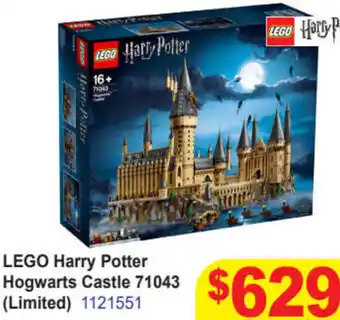 Mr Toys Lego Harry Potter Hogwarts Castle 71043 (Limited) 1121551 offer
