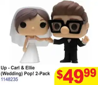 Mr Toys Up - Carl & Ellie (Wedding) Pop! 2-Pack 1148235 offer