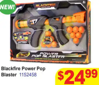 Mr Toys Blackfire Power Pop Blaster 1152458 offer