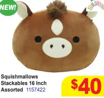 Mr Toys Squishmallows Stackables 16 Inch Assorted 1157422 offer