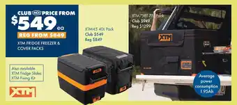BCF Xtm Fridge Freezer & Cover Packs offer