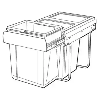 Bunnings Kaboodle Kitchen Waste Bins offer