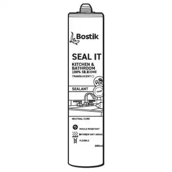 Bostik 300ml ‘Seal It’ Kitchen & Bathroom