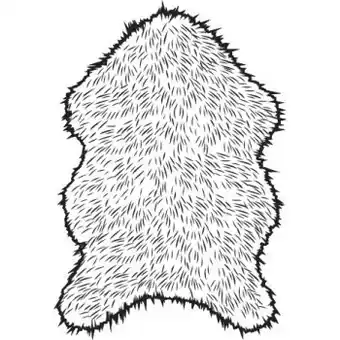 Bunnings Faux Fur Sheep Rug offer