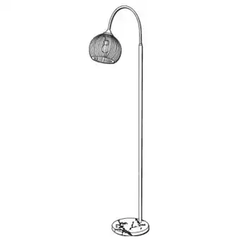 Bunnings Home Design ‘Romanza’ Floor Lamp offer