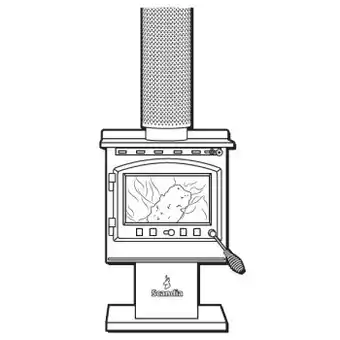 Bunnings Scandia ‘Warmbrite 140’ Indoor Wood Heater offer