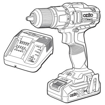 Ozito PXC 18V Drill Driver Kit offer at 