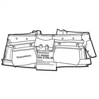Craftright 11 Pocket Tool Belt