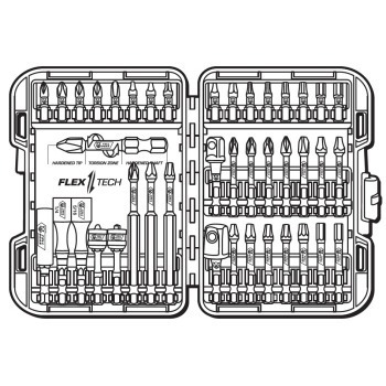 Full Boar 40 Pce Impact Torsion Bit Set 