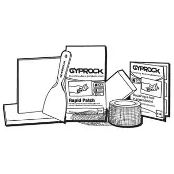 Bunnings Gyprock 1.5kg Rapid Repair Plaster Kit offer
