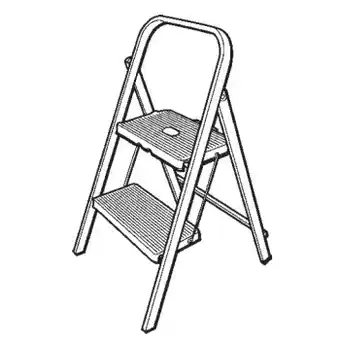 Syneco 2 Step Household Steel Ladder offer at Bunnings