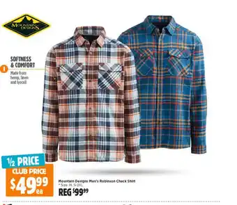 Anaconda Mountain Designs Men's Robinson Check Shirt offer