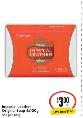 IGA Imperial Leather Original Soap offer